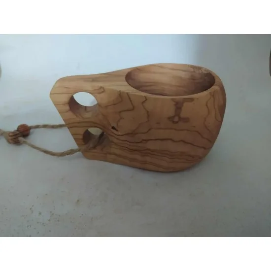 Zeytin Ağacından Kuksa Bardak