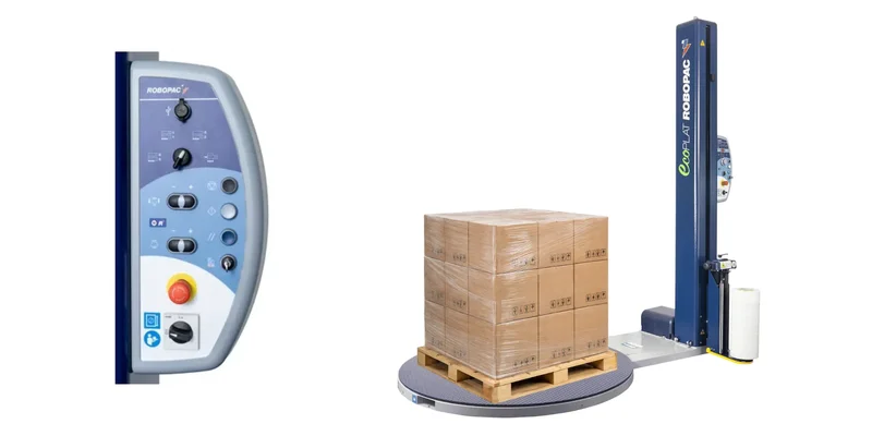 Robopac Eco Plat Tablalı Streç Makinesi