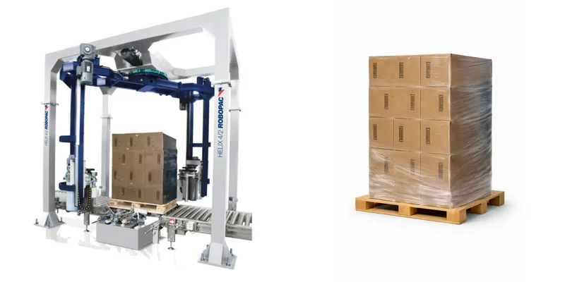 Robopac Helix Full Otomatik Streç Makinesi