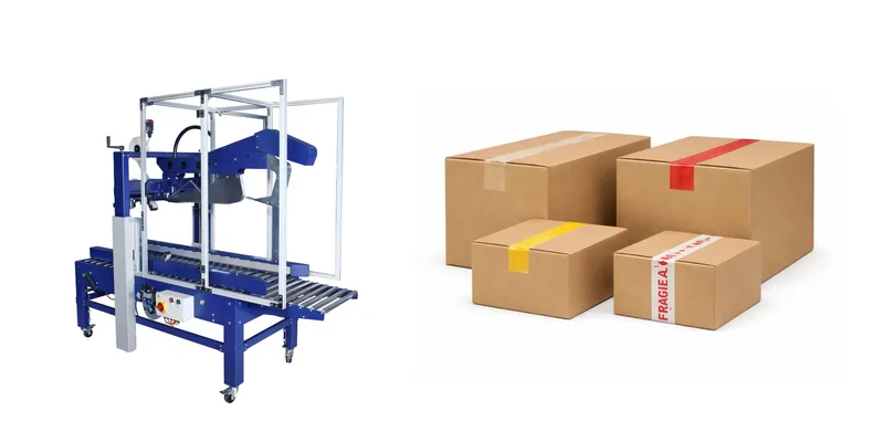 Robopac Robotape Cf Hat Tipi Tam Otomatik Koli Bantlama Makinesi