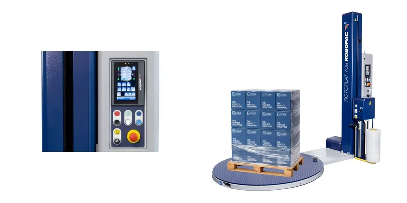 Robopac Rotoplat Tablalı Streç Makinesi