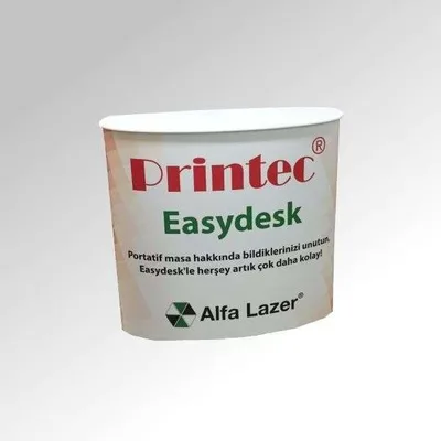 Printec® EasyDESK Portatif Promosyon Masası