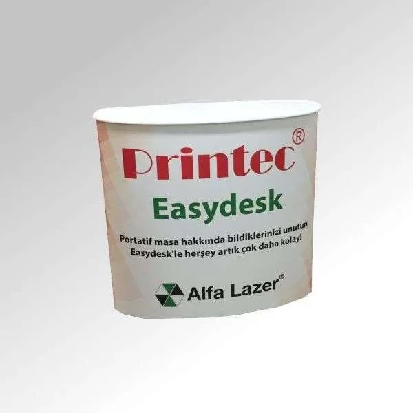 Printec® EasyDESK Portatif Promosyon Masası