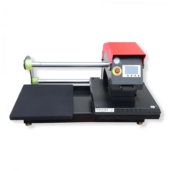 Printec Pnömatik Çift Tablalı Transfer Presi (Kompresörlü)
