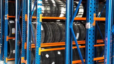 Orta Ve Hafif Yuk Raflari Minirack Sistemler / Oto Lastik Raf Sistemleri