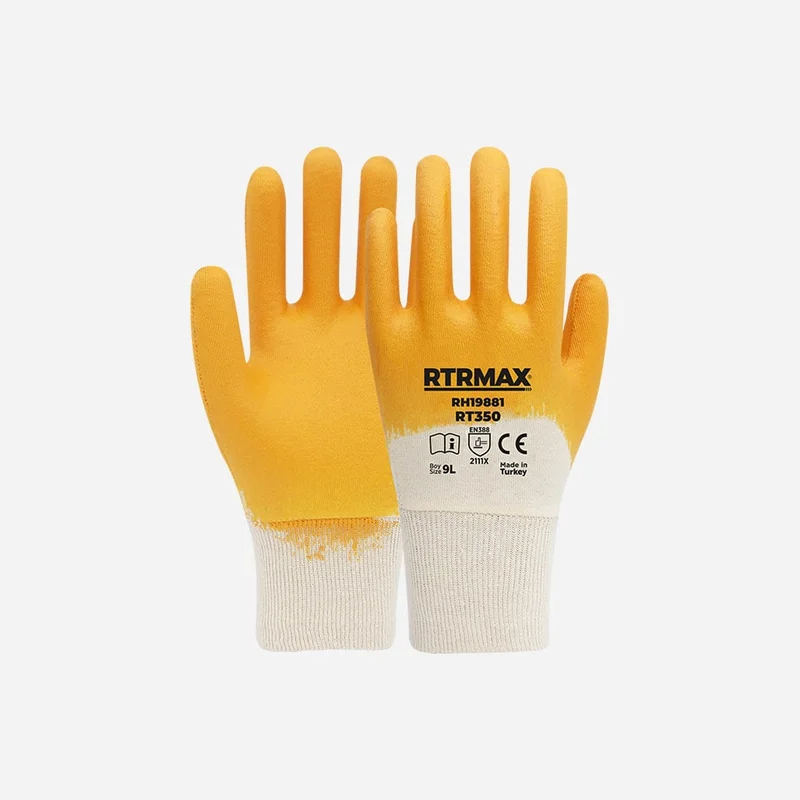 Nitril Kaplı Polyester Eldiven