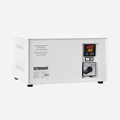 RTM5902 Servo Kontrollü Monofaze Tam Otomatik Voltaj Regülatörü