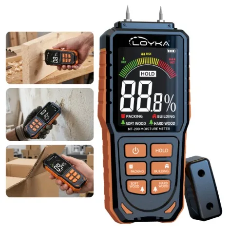 Benetech GM620 Uzun Problu Ahşap Nem Ölçüm Cihazı