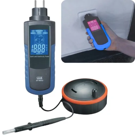 Cem DT-9054 Kaçak Akım Rölesi RCD Test Cihazı
