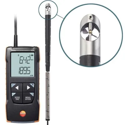 FNIRSI FAM-02 Rüzgar Hızı Sıcaklık ve Nem Ölçer Anemometre