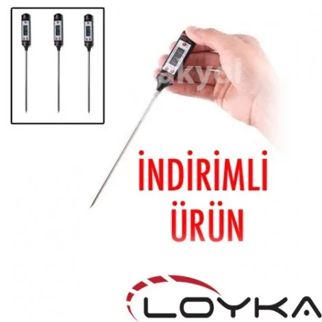 KT1500 Uzun Problu Geniş Ekranlı Termometre | 46cm | 500°C