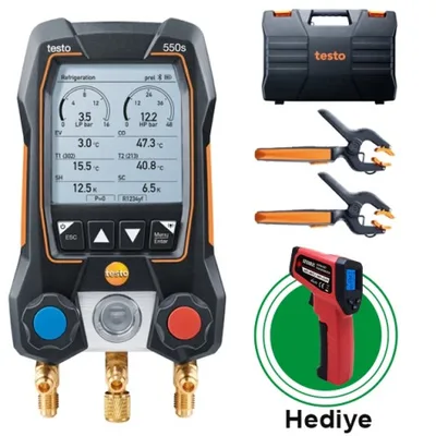 MRH-2 Manifold Hortum Seti | 4000 Psi | R22 | Sadece 1/4