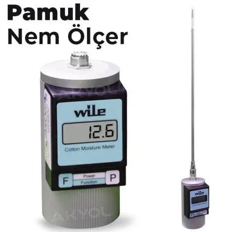 Pamuk ve İplik Nem Ölçer