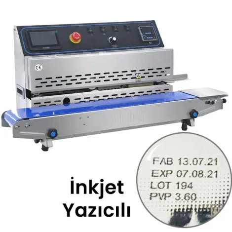 PFS 450x2 45CM Ayaklı Çift Çeneli Poşet Ağzı Kapatma Makinası