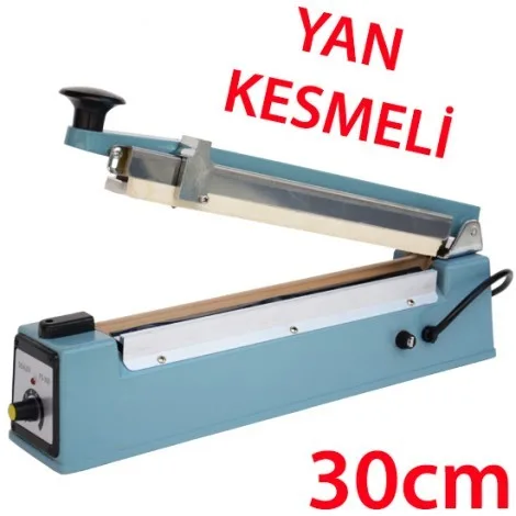 SFTD 800 80CM Ayaklı Poşet Yapıştırma Makinesi (Kesmeli)