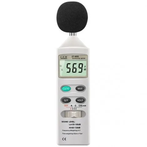 SL-814 Dijital Ses ve Gürültü Ölçer