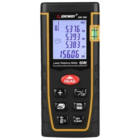 SW-150GQ Yeşil Lazerli 150 Metre Kameralı Lazermetre | Şarjlı ve IP68 Korumalı