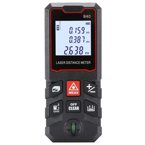 SW-TM60A Lazer Mesafe Ölçerli Şerit Metre | 60m + 5m