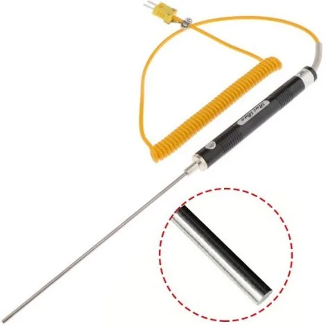 Testo 0602 0693 Düz Yüzeyler İçin Küçük Başlı K Tipi Termokupl