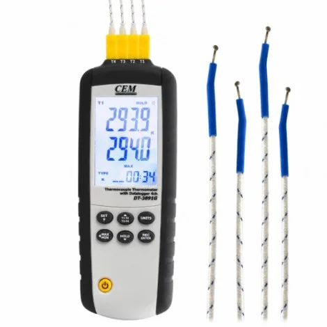Testo 176T2 Çift Kanallı Sıcaklık Datalogger Tek Cihaz