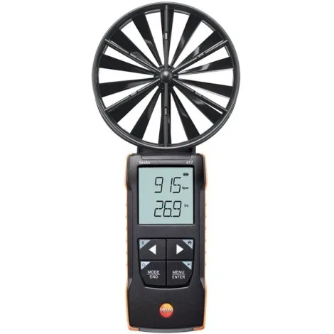 Testo 440 Hava Hızı ve Hacimsel Debi Ölçer | Mini Pervane Problu