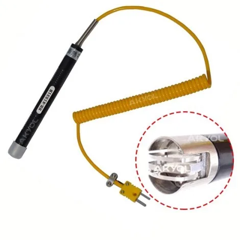 WRNM-01 3413 K Tipi Yüzey Isı Ölçer Termokupl -50 +600°C