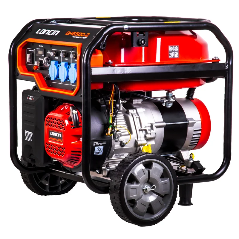 GH6500-2 EUR5 Jeneratör 6 Kw İpli