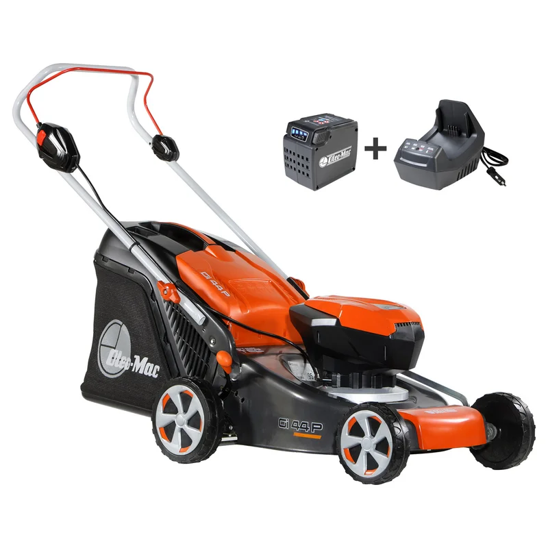 Gi 44 P Akülü Çim Biçme Makinesi 5.0ah+şarj Cihazı