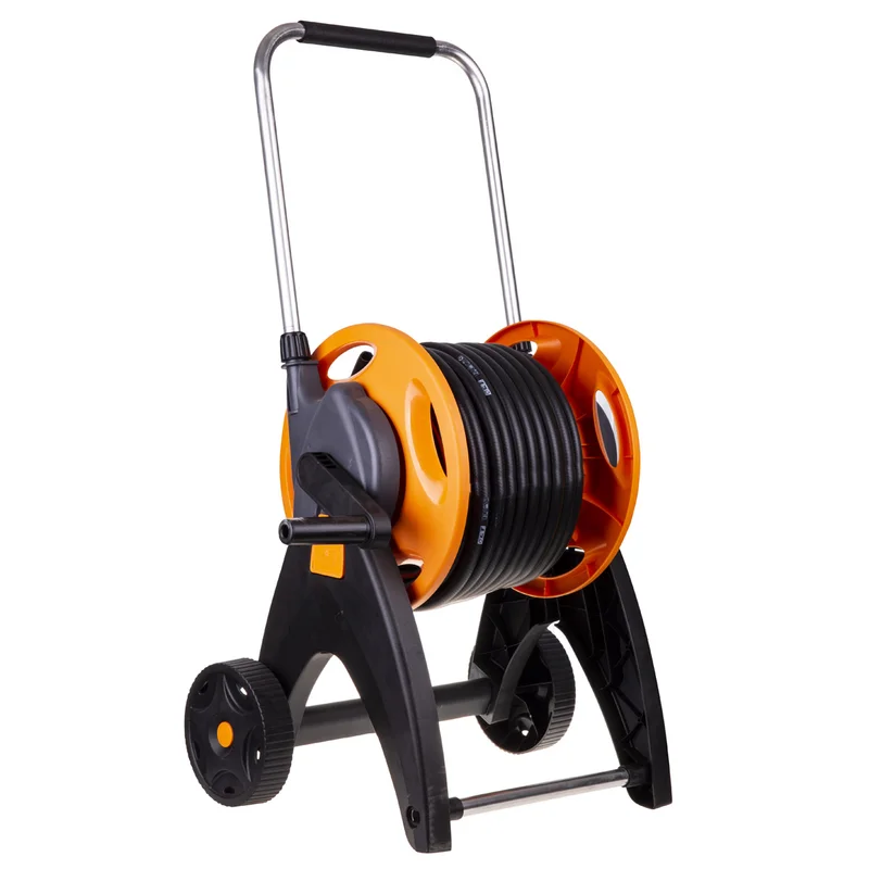 Hortum Makarası 1/2" 25m Hortumlu Tabancalı Set