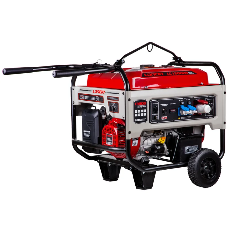 LC13000S EUR5 Jeneratör 10 Kw Marşlı Ats Soketli Trifaze