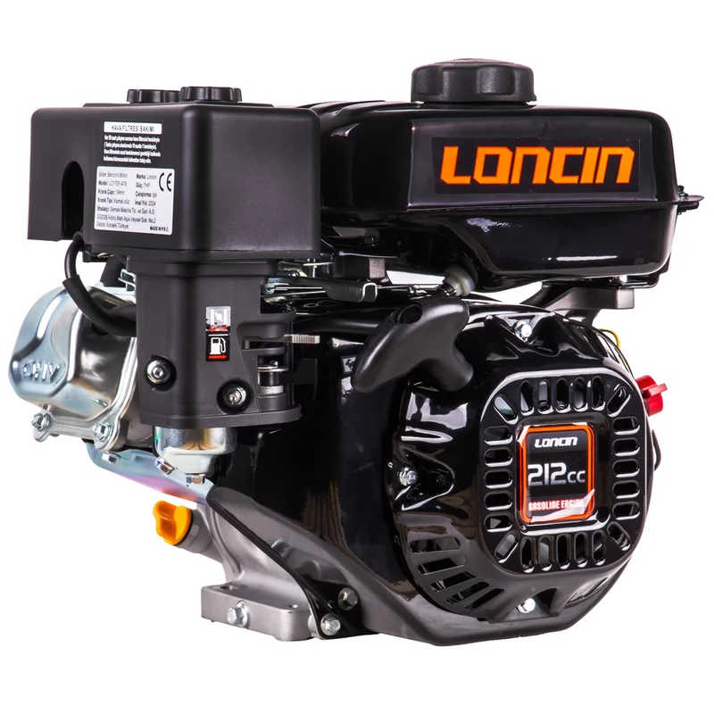LC170F-A76 EUR5 Benzinli Motor 7HP Freze Tip Ø25mm