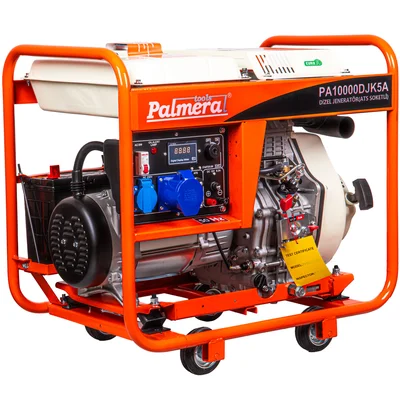 Pa10000djk5a EUR5 Jeneratör 9,3 Kva Dizel Marşlı Ats Uyumlu