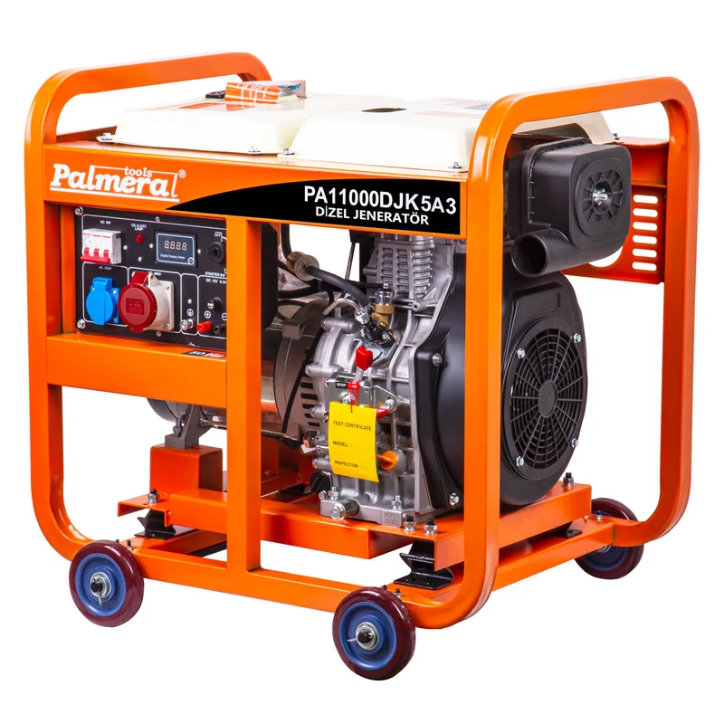 Pa11000djk5a3 EUR5 Jeneratör 11kva Dizel Marşlı Ats Uyumlu