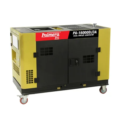 Pa16000dj3a Jeneratör 15 Kva Dizel Marşlı Ats Uyumlu Trifaze