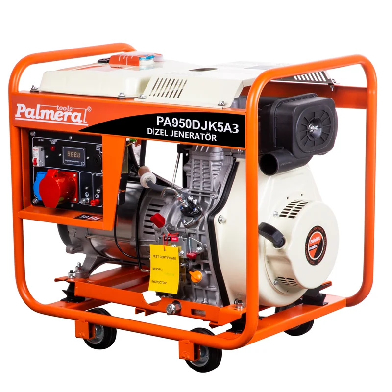Pa950djk5a3 EUR5 Jeneratör 8,1 Kva Dizel Marşlı Ats Uyumlu Trifaze