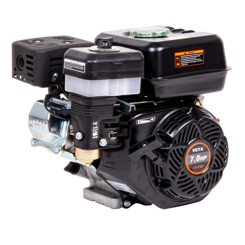 Vetalt170f Benzinli Motor 7HP Çapa Tip Kamalı