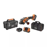 AEG BEWS 18-115BLPX2-502T Şarjlı Taşlama Makinesi 125 mm - Görsel 1