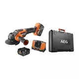 AEG BEWS 18-125BLPX2-502C Şarjlı Taşlama Makinesi Kömürsüz 125 mm - Görsel 1