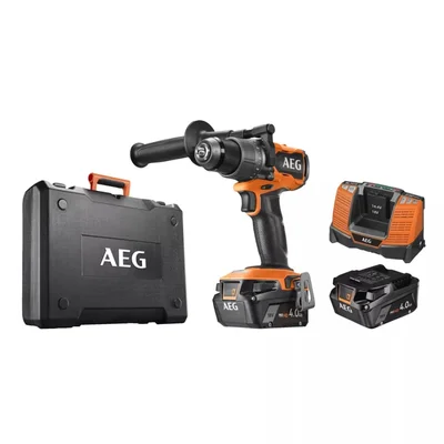 AEG BS 18C3BL-402C Şarjlı Matkap Kömürsüz 18V 4Ah