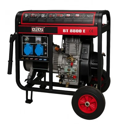 ATTLAS BT 8800 E Dizel Monofaze Jeneratör – Marşlı