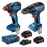 BOSCH Akülü Kombo 2'Li Set (BB-GSR18V50 + GDX18V200) - Görsel 1