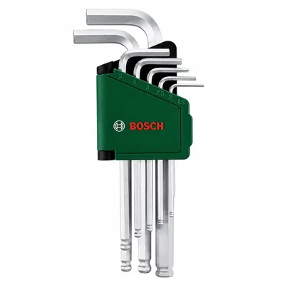 BOSCH Allen Anahtar Takımı Hex 9 Parça