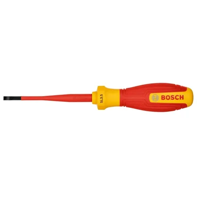 BOSCH Düz Uçlu Tornavida Izoleli PRO VDE 3.5 x 75 mm