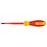 BOSCH Düz Uçlu Tornavida Izoleli PRO VDE 4.5 x 100 mm - Görsel 1