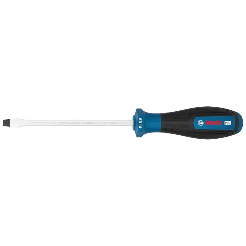 BOSCH Düz Uçlu Tornavida Pro SL 1.2 x 6.5 x 125 mm