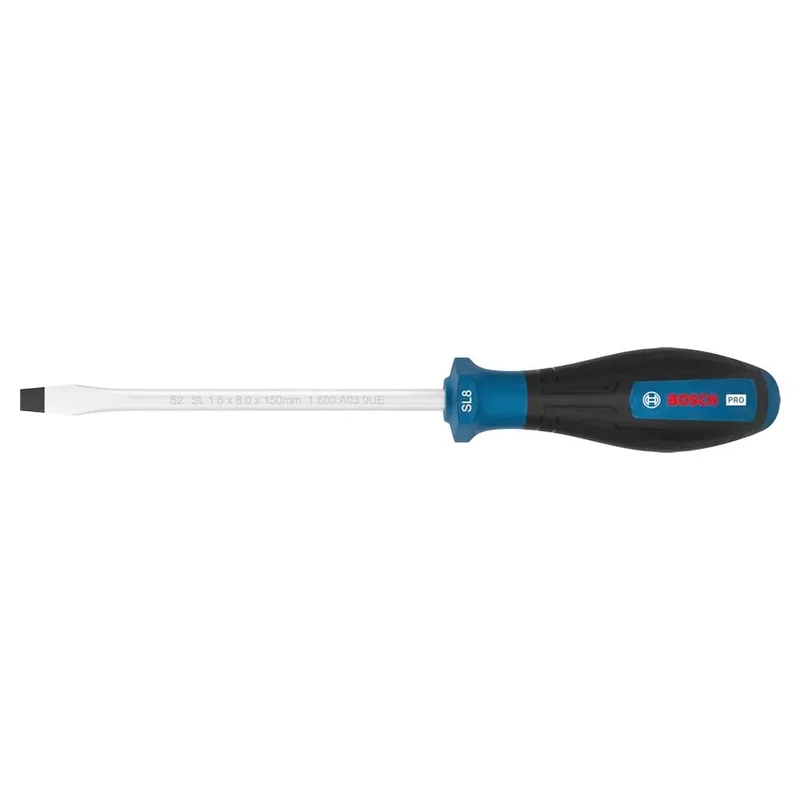 BOSCH Düz Uçlu Tornavida Pro SL 1.6 x 8 150 mm