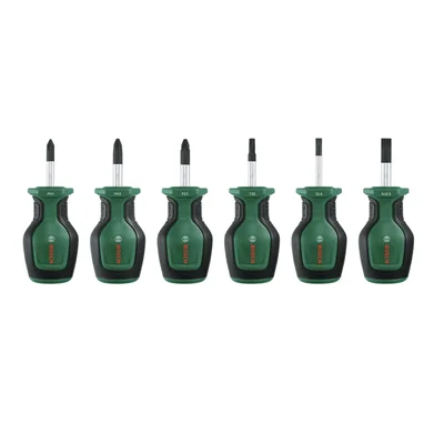 BOSCH Düz ve Yıldız Uçlu Topaç Tornavida Takımı 6 Parça