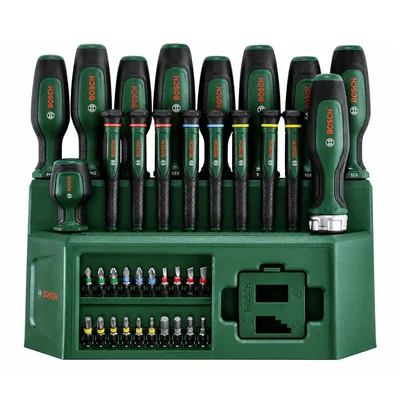 BOSCH Düz Yıldız Tornavida Klemens ve Bits Uç Seti 39 Parça