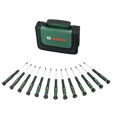 BOSCH Elektronikçi Tip Klemens Tornavida Takımı 13 Parça