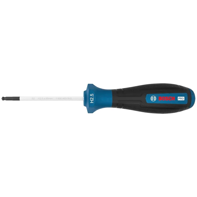 BOSCH H2.5 Allen Uçlu Tornavida 60 mm